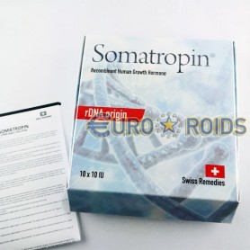 Somatropin rhGH 10x3,33mg 100IU Swiss Remedies