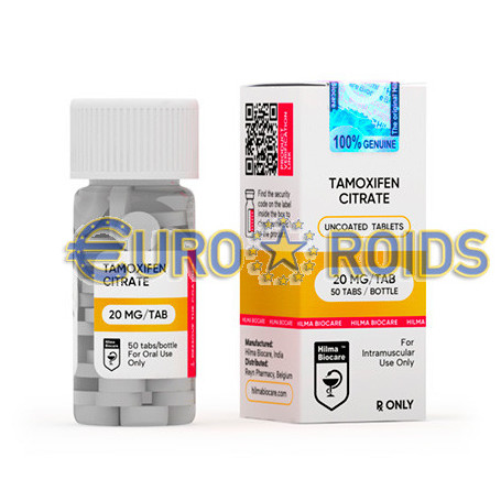 Tamoxifen Citrate 50x 20mg Hilma Biocare