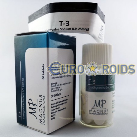 T3 Tabletter 50x25mcg Magnus Pharmaceuticals